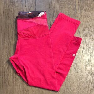 Lululemon Athletica Pink Leggings